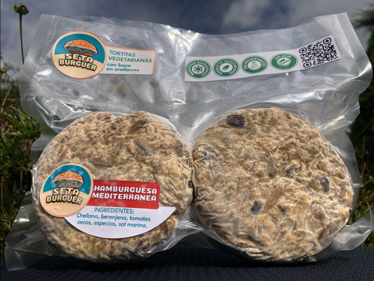 Seta Burguer Pack Mediterráneo  – gourmet y vegano.
