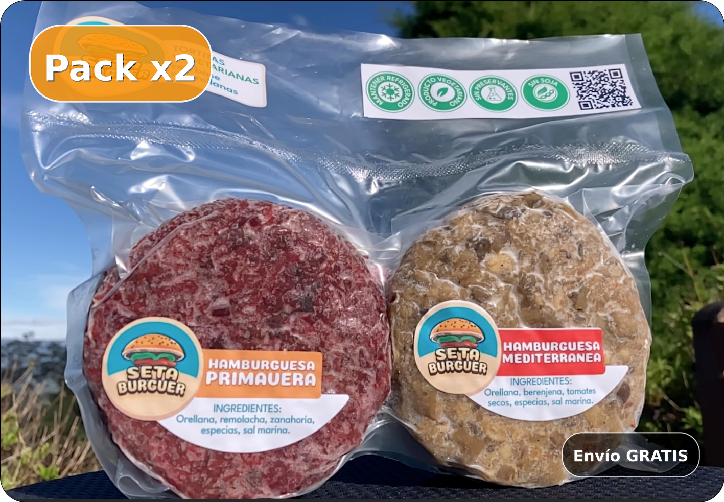⭐️Combo 2pack/8 Hamburguesas/Domicilio gratis