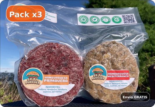 Combo 3 Packs/12 Hamburguesas/Envio Gratis (Mensual)