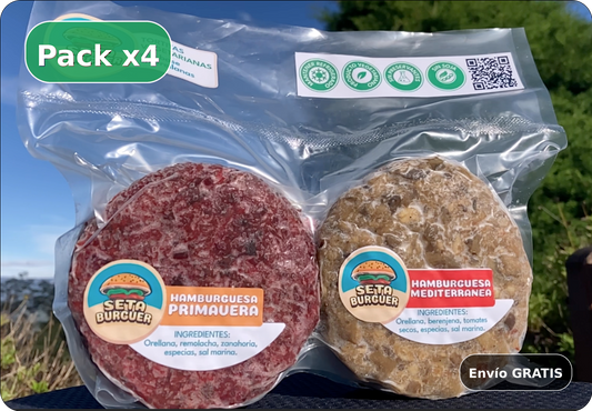 Combo 4 Packs/16 Hamburguesas/Envio Gratis (Familiar)